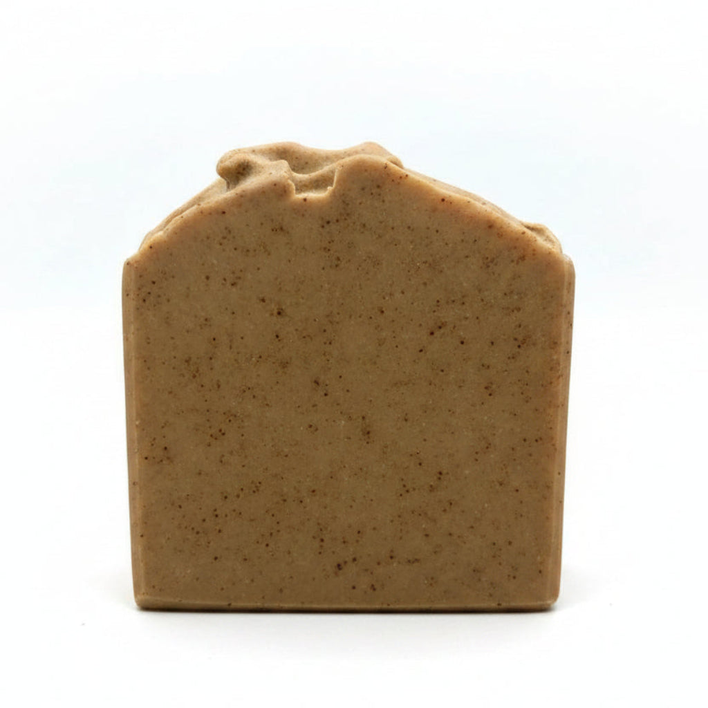 Golden | Jabón Artesanal de Avena, Cúrcuma, Leche de Cabra y Miel para Piel Sensible